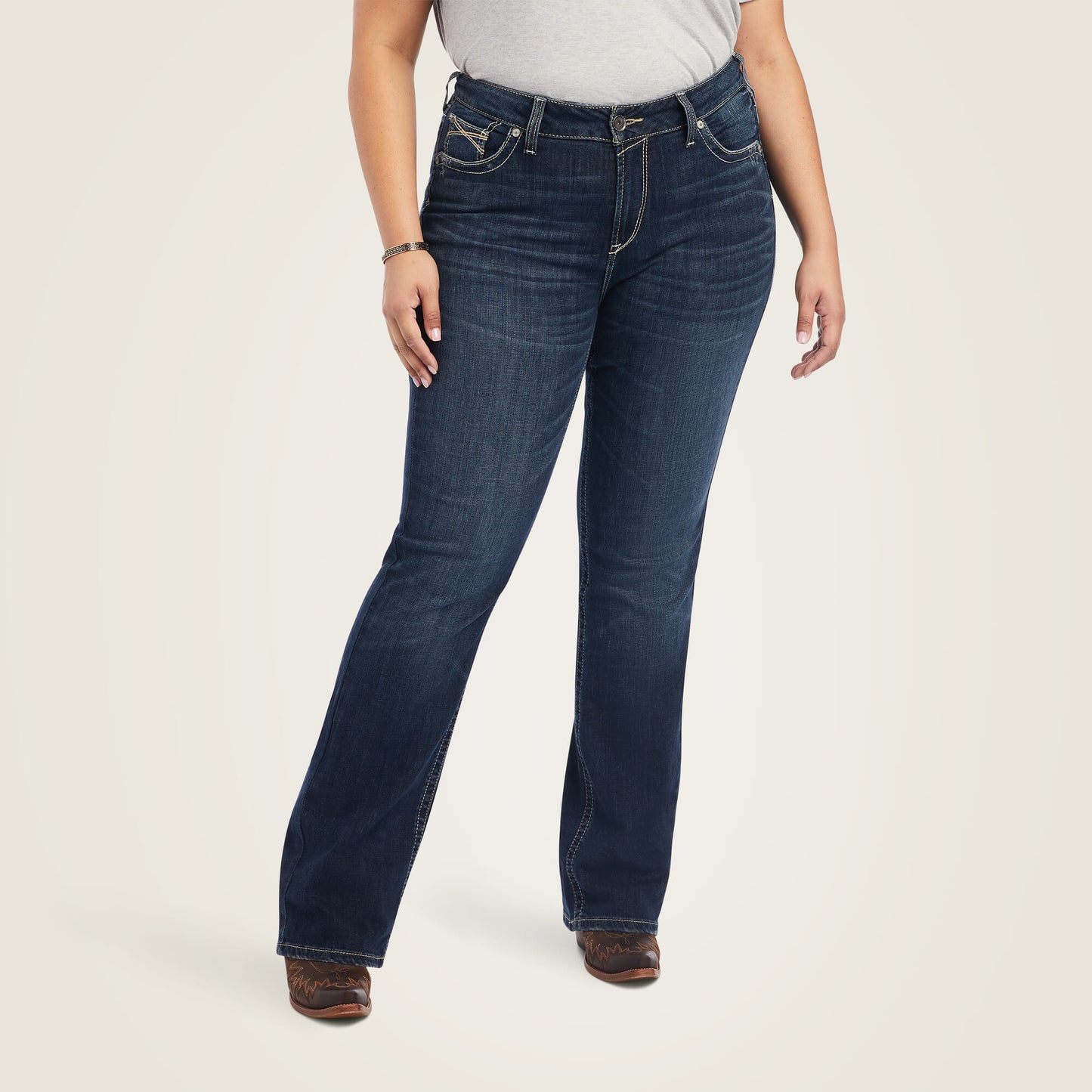 Ariat Ladies REAL Perfect Rise Bootcut Jean Lexi - Missouri
