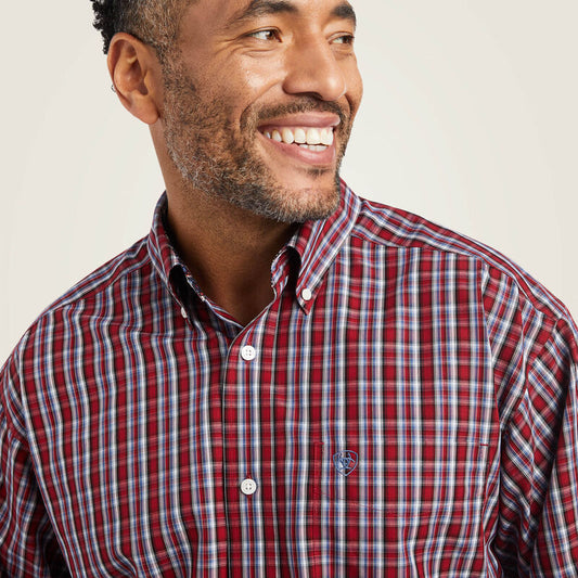 Ariat Men's Pro Series Witten Classic Fit Shirt - Rio Red