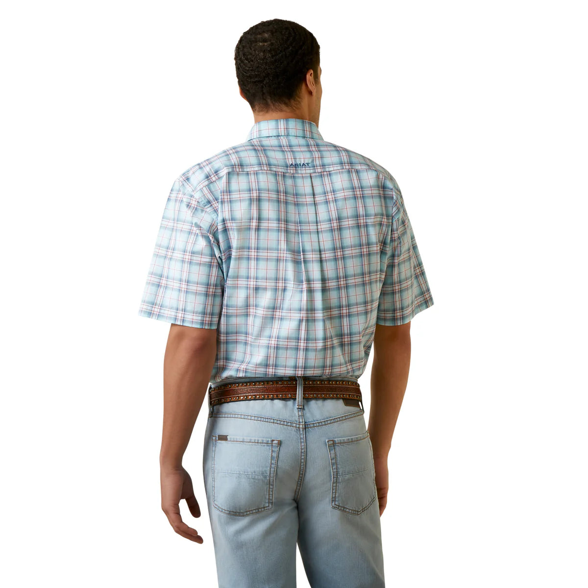 Ariat Men's Pro Series Osiel Classic Fit SS Shirt - White