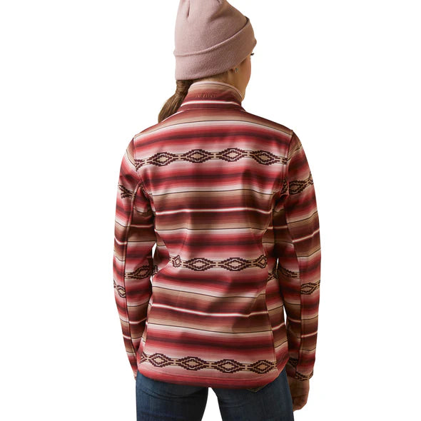 Ariat Women's New Team Softshell Jacket - Blushing Serape