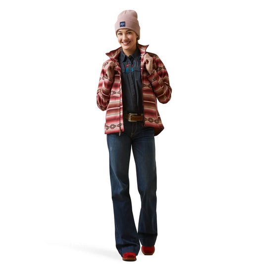 Ariat Women's New Team Softshell Jacket - Blushing Serape