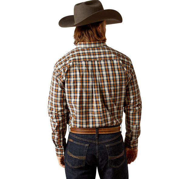 Ariat Men's Pro Series Thomas Long Sleeve Shirt - Dark Blue