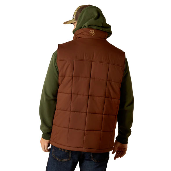 Ariat Men's Crius Insulated Vest - Potting Soil