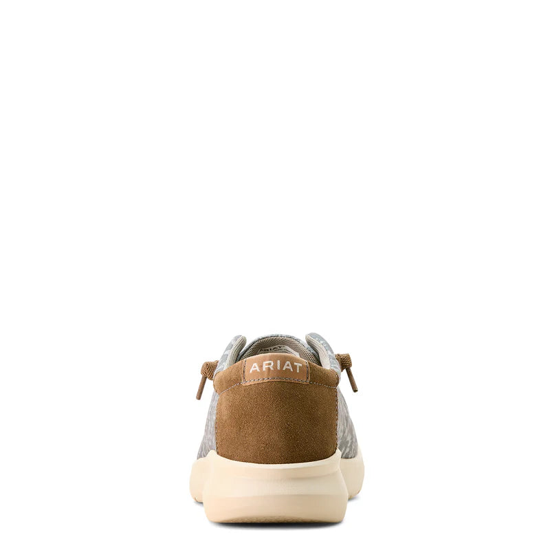Men's Hilo - Grey Flannel Blanket/Bark Brown