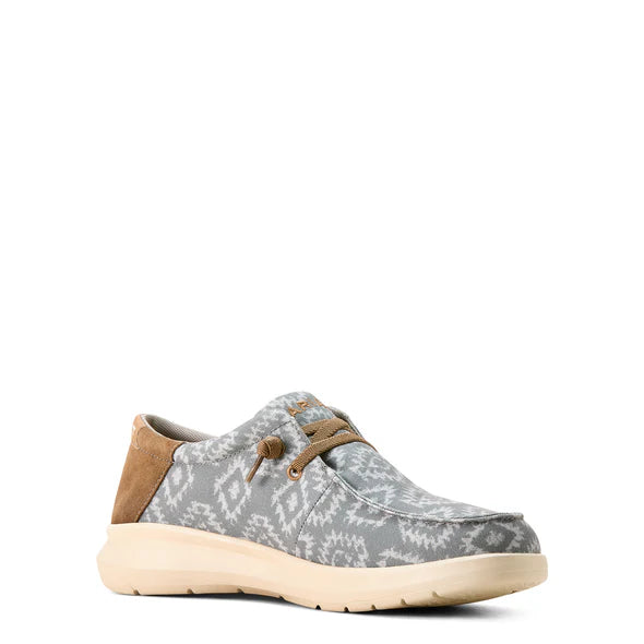 Men's Hilo - Grey Flannel Blanket/Bark Brown