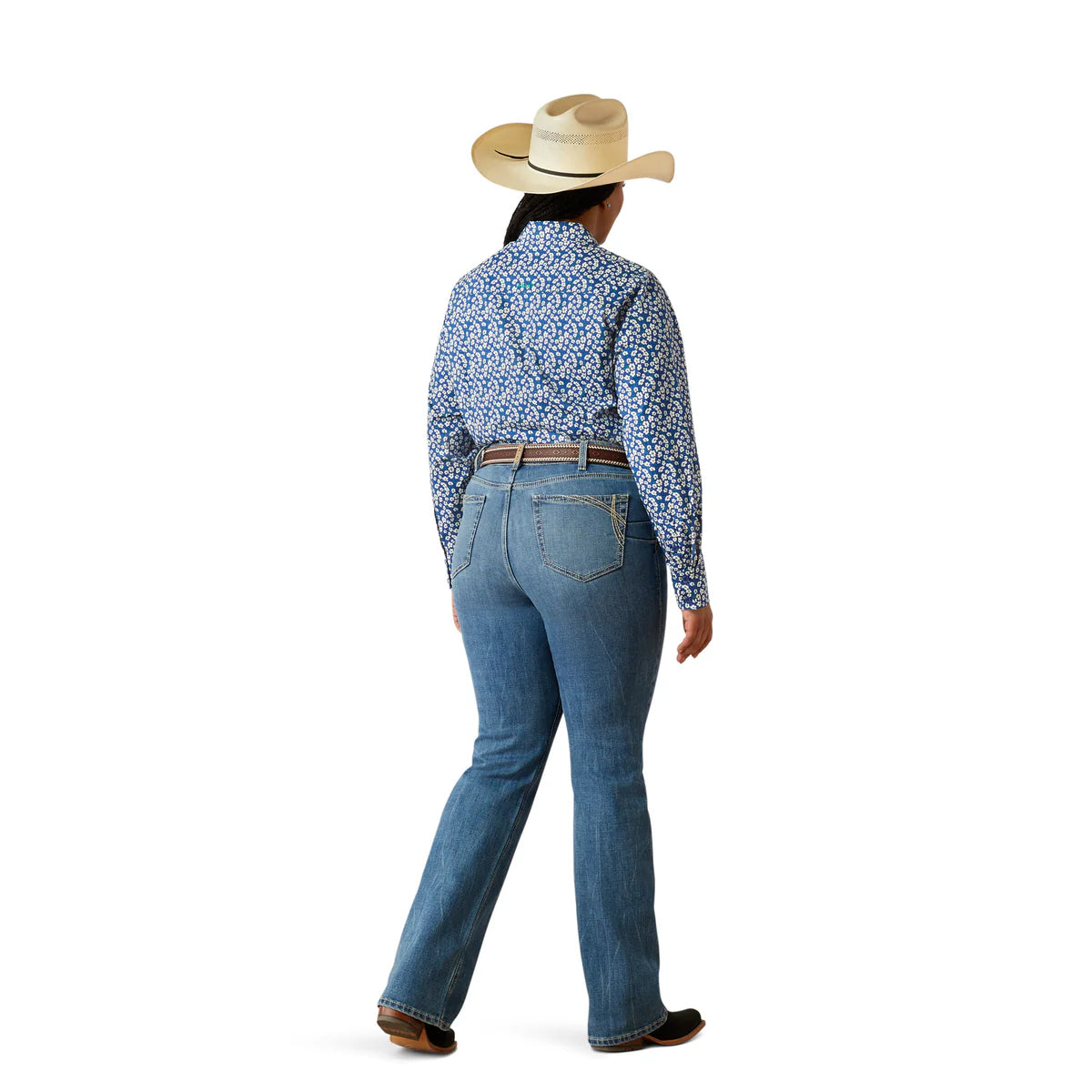 Ariat Perfect Rise Naz Boot Cut Jeans - Crete