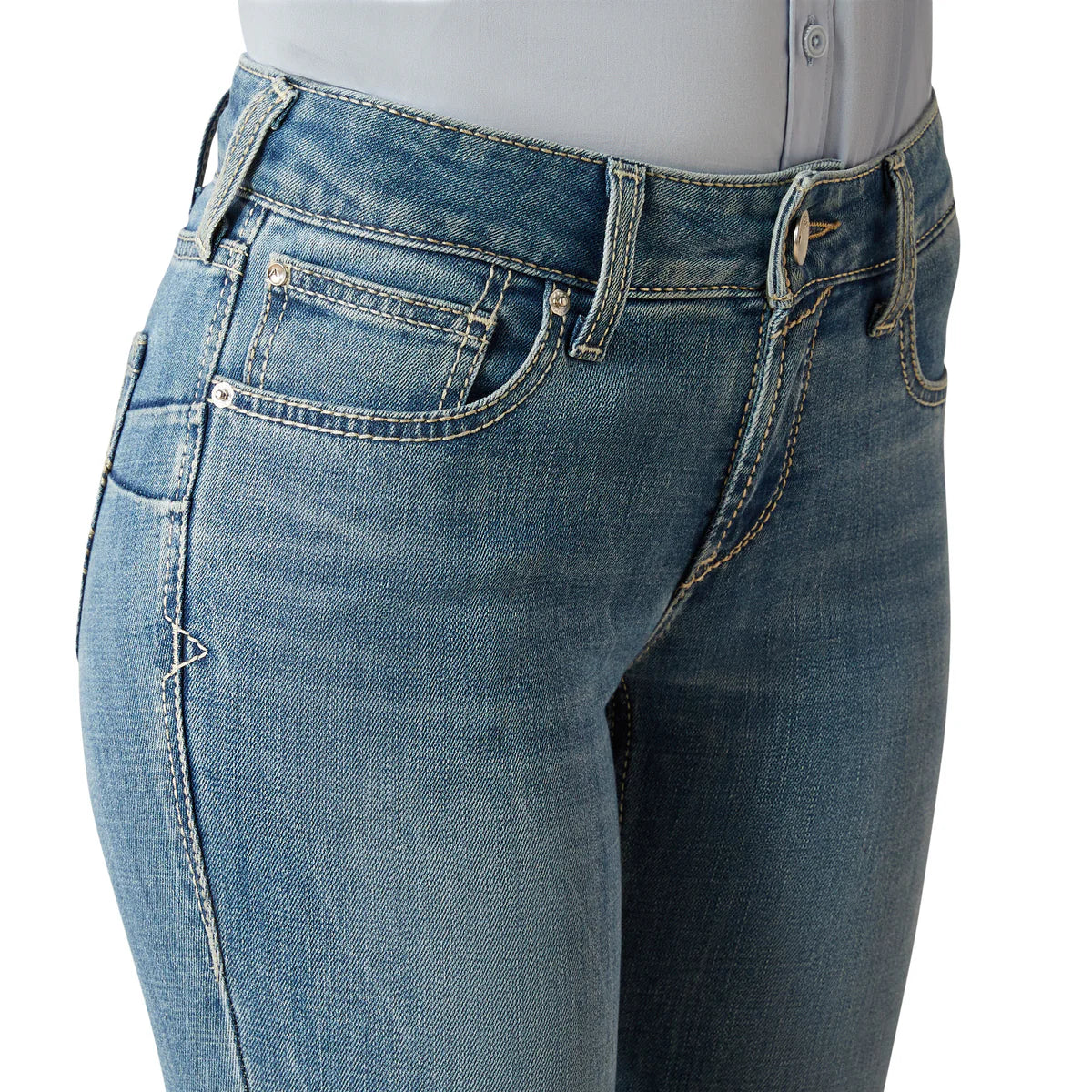 Ariat Perfect Rise Naz Boot Cut Jeans - Crete