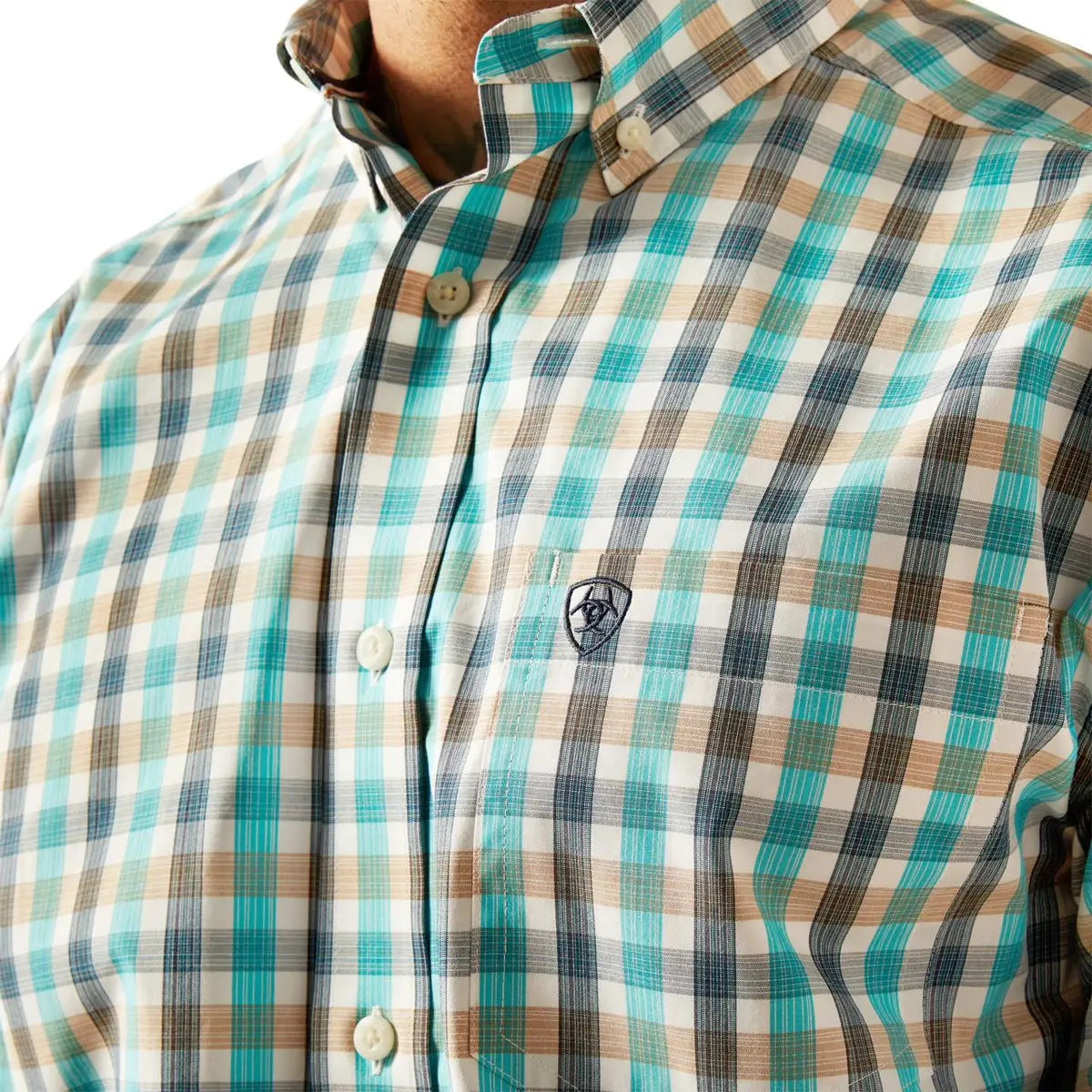 Ariat Men's Pro Series Jonathan Classic Fit Shirt - Navy