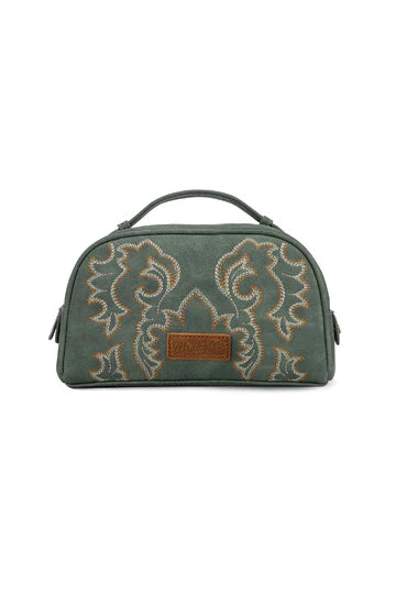 Wrangler Embroidered Cosmetic Bag