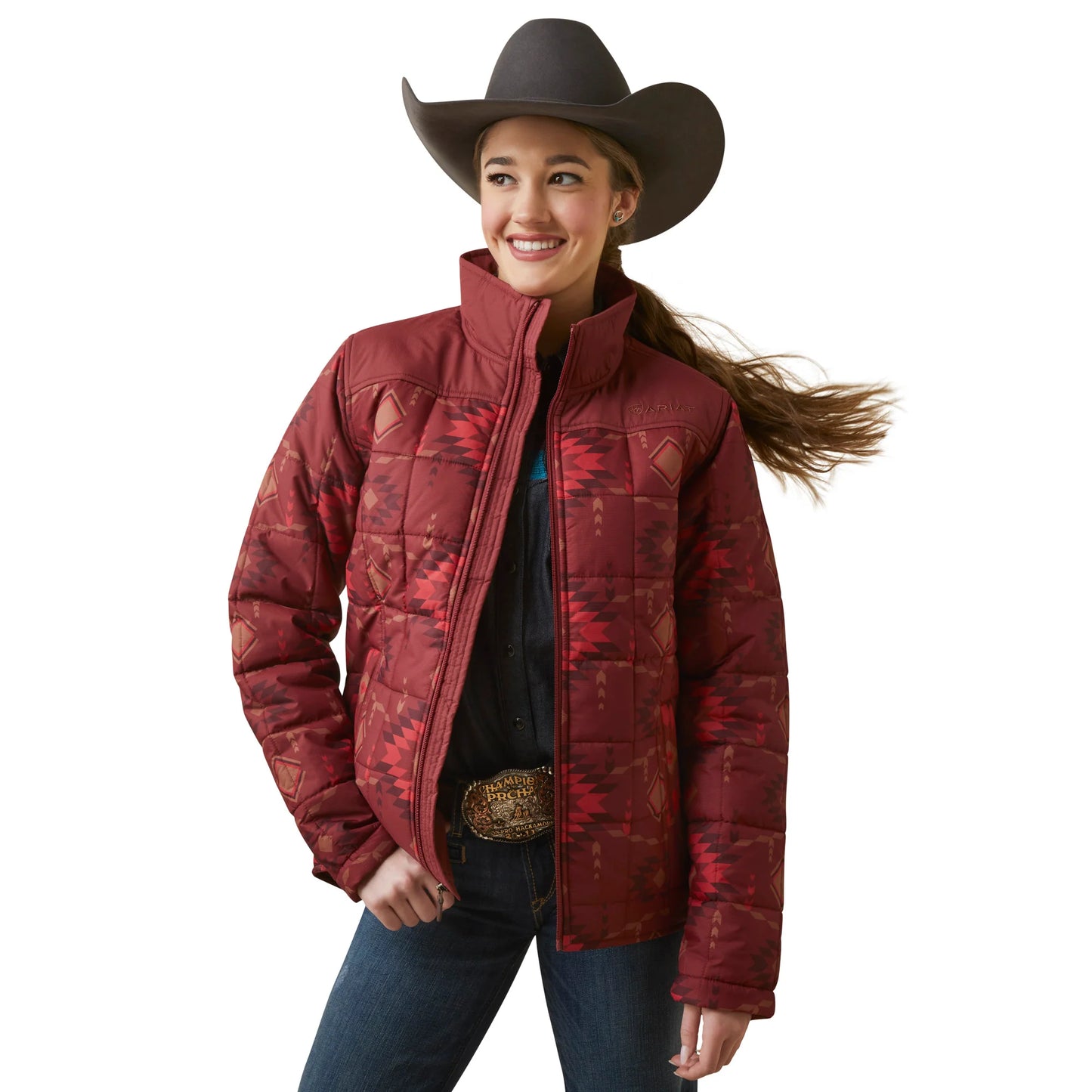 Ariat Women's Crius Insulated Jacket - Burnt Rose