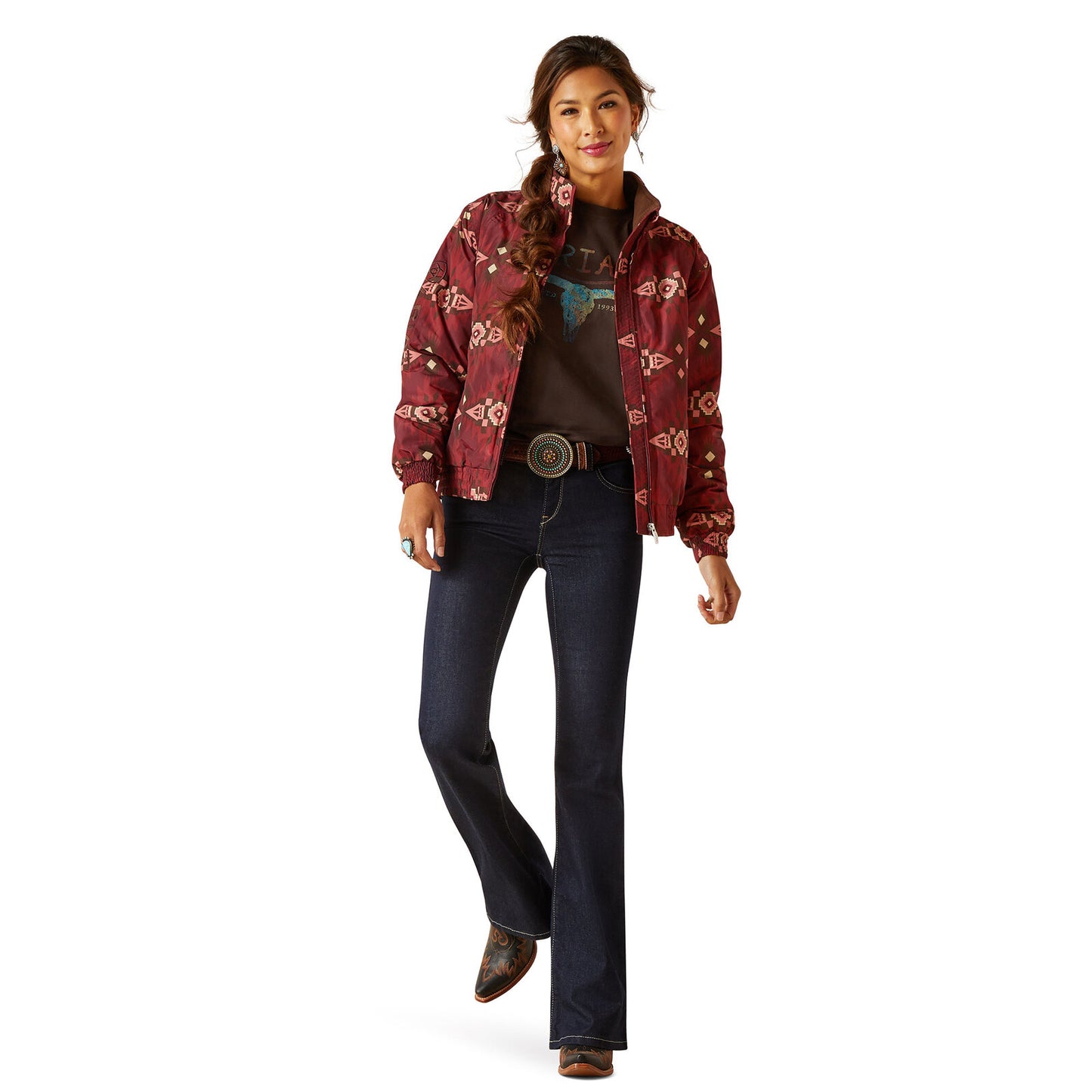 Ariat Women's Crius Insulated Jacket - Burnt Rose