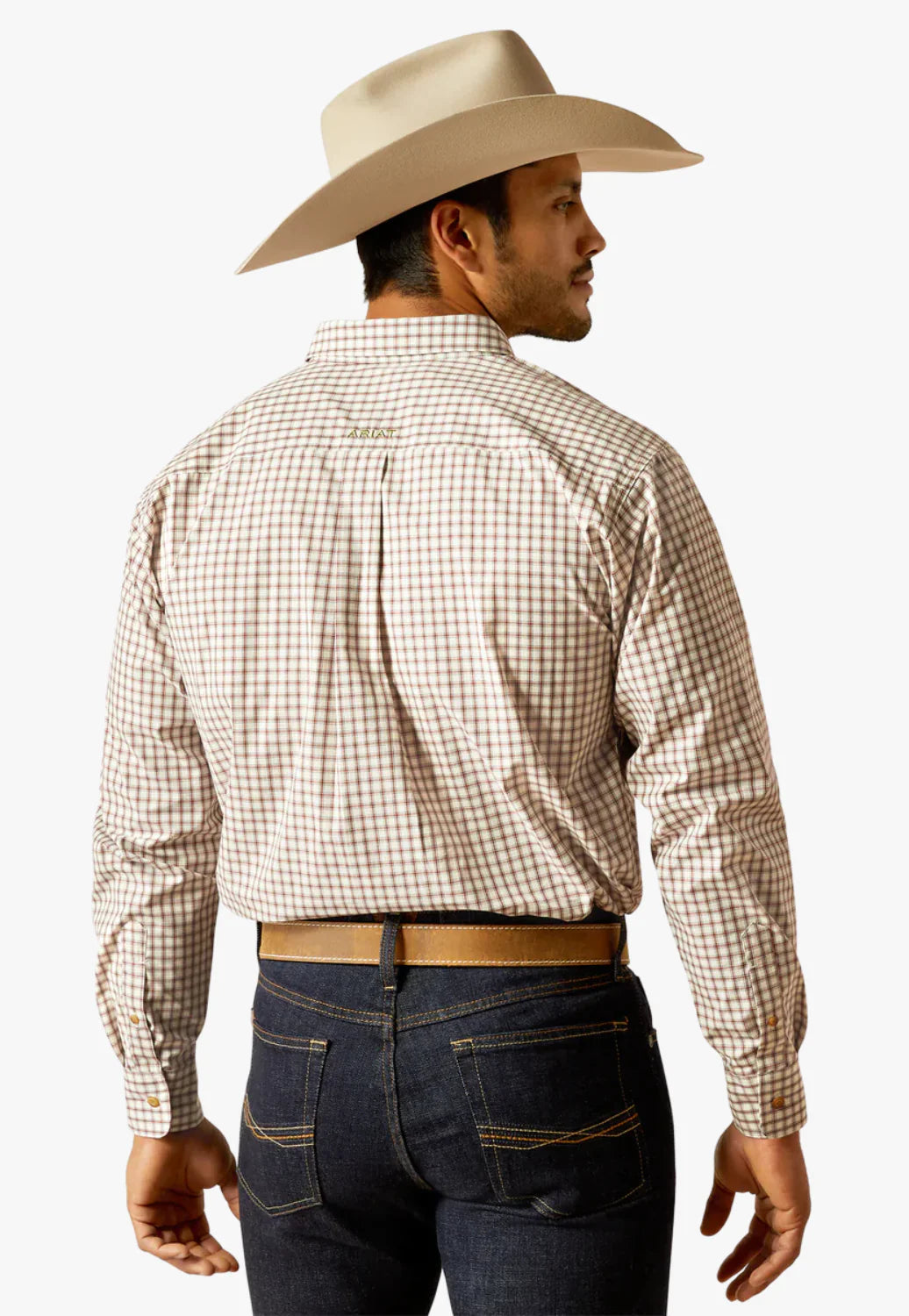 Ariat Men's Pro Series Sultan Long Sleeve Shirt - Off White