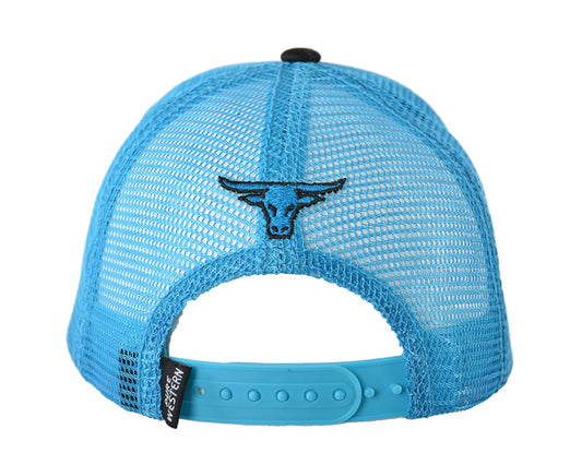 Pure Western Kids Kempton Trucker Cap - Black