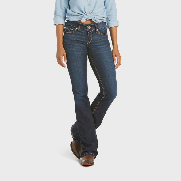 Ariat R.E.A.L. Mid Rise Arrow Fit Jocelyn Boot Cut - Nashville