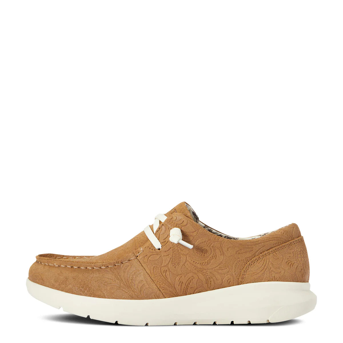 Women's Hilo - Tan Floral Emboss