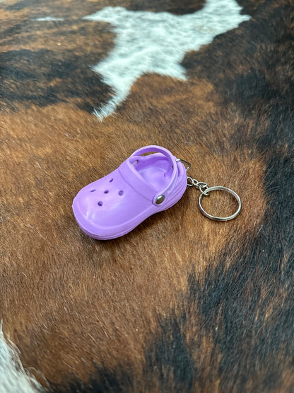 Mini Croc Keychain