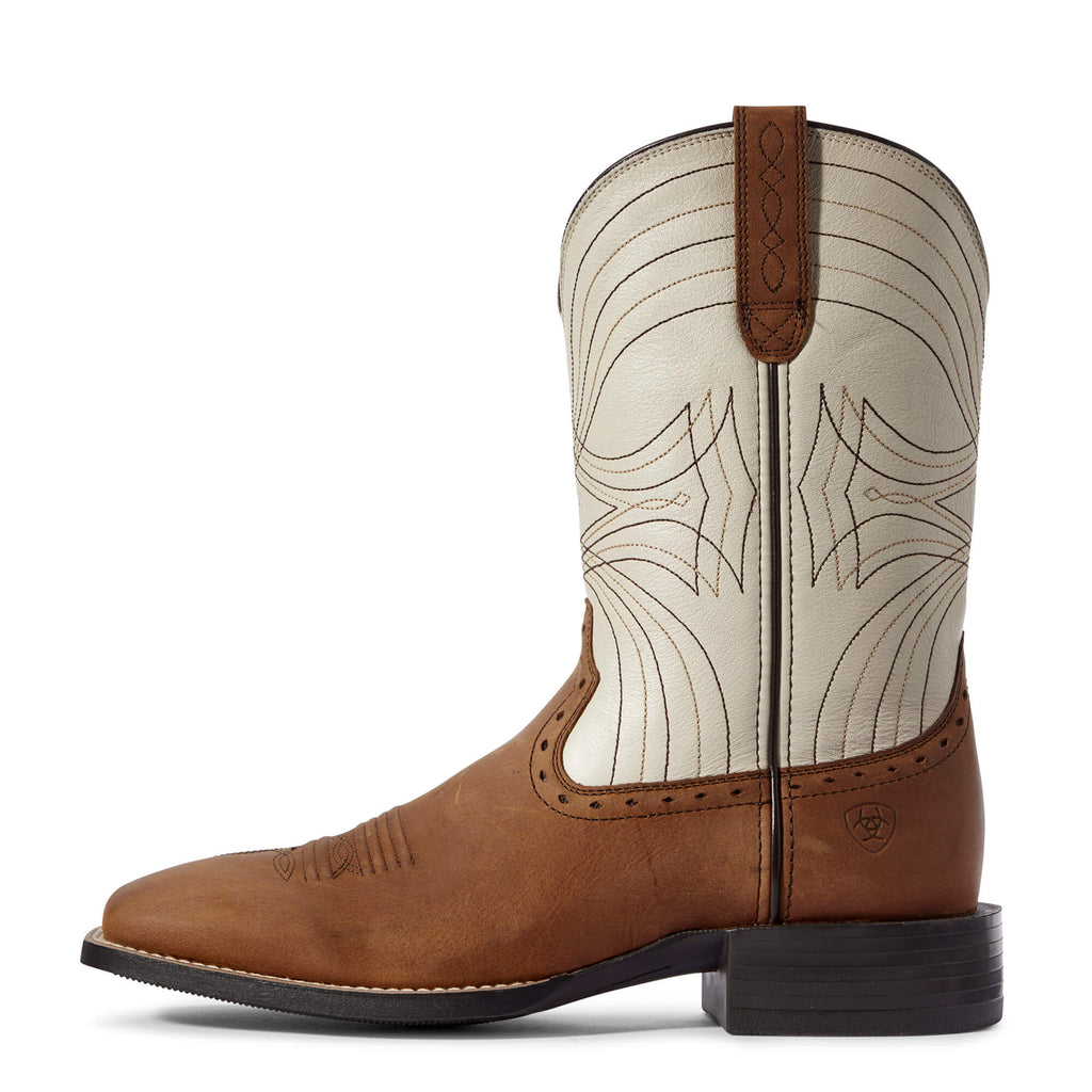 Ariat Men's Sport Wide Square Toe - Brown/Dover Bank