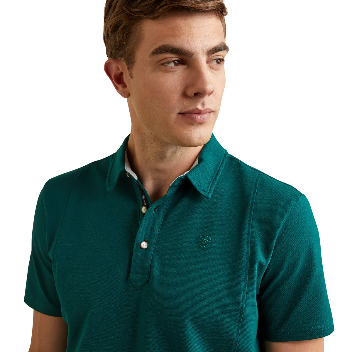 Ariat Men's Medal Polo - Forest
