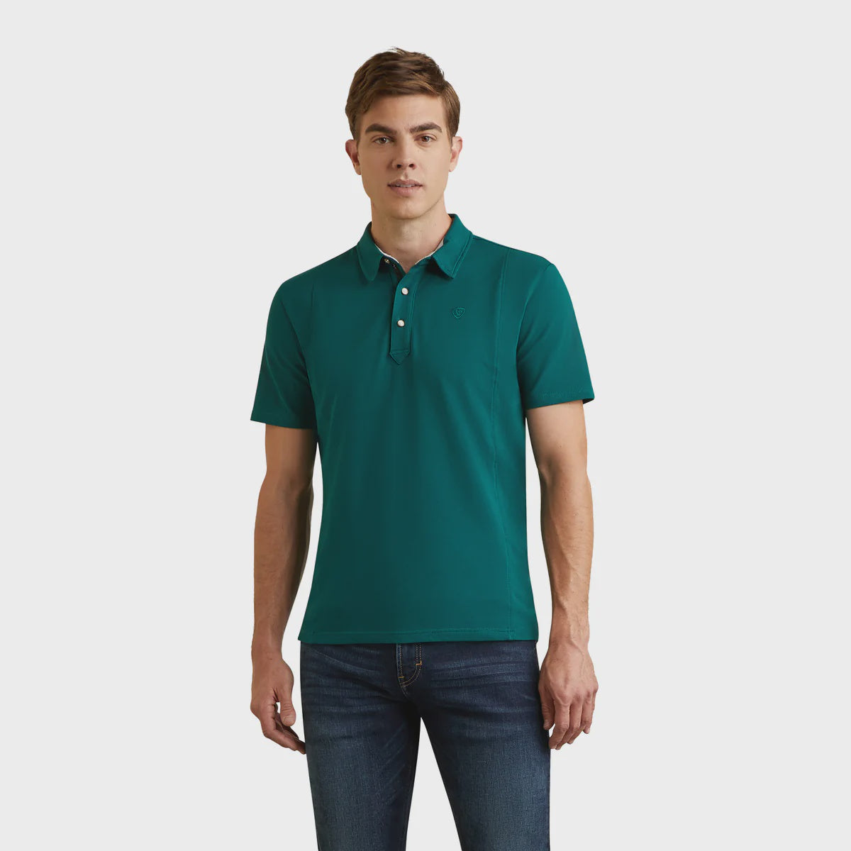 Ariat Men's Medal Polo - Forest