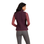 Ashley Insulated Vest - Mulberry Brown