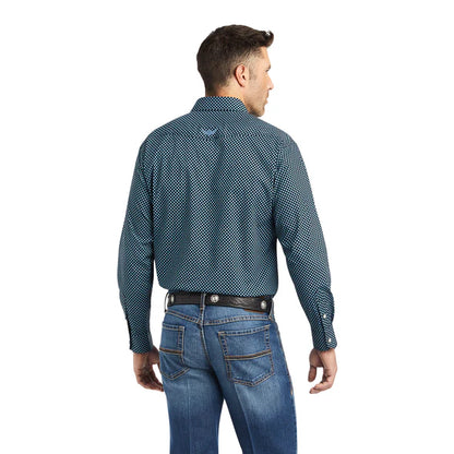 Ariat Relentless Sensational Stretch Classic Fit Snap Shirt - Black