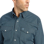 Ariat Relentless Sensational Stretch Classic Fit Snap Shirt - Black