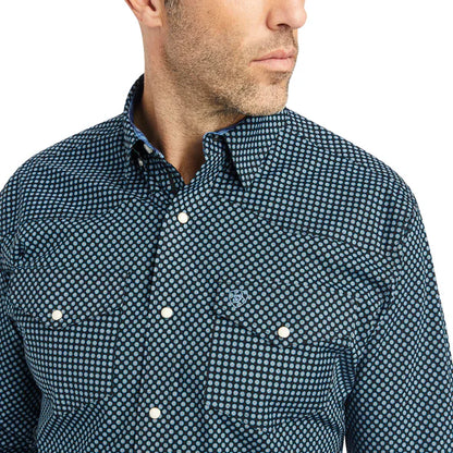 Ariat Relentless Sensational Stretch Classic Fit Snap Shirt - Black