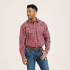 Ariat Men's Pro Series Witten Classic Fit Shirt - Rio Red