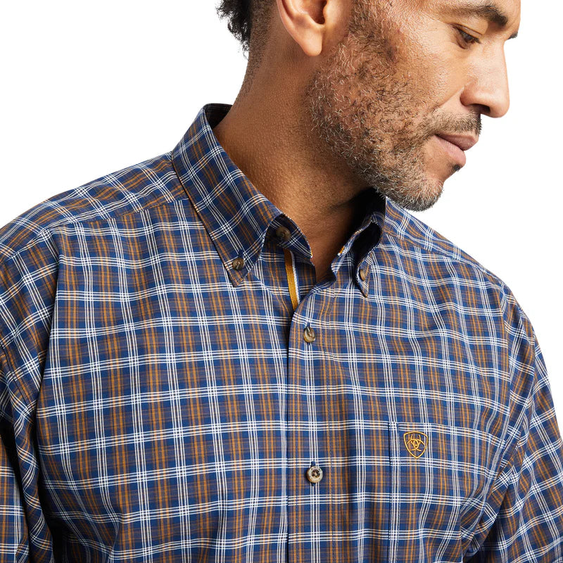 Pro Series Giacomo Stretch Classic Fit Shirt - Estate Blue