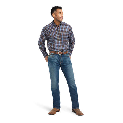 Pro Series Giacomo Stretch Classic Fit Shirt - Estate Blue