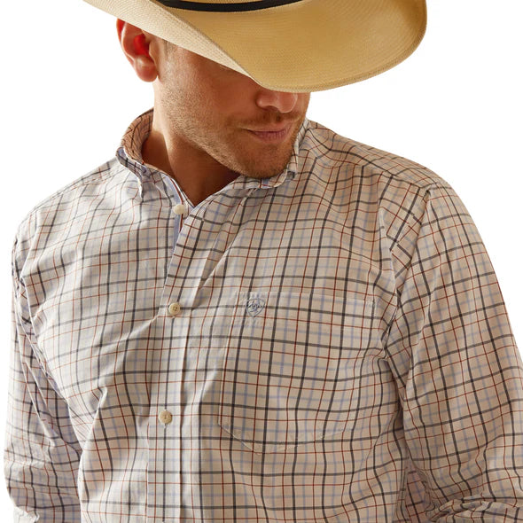 Ariat Men's Pro Series Dan Classic Fit Shirt - White