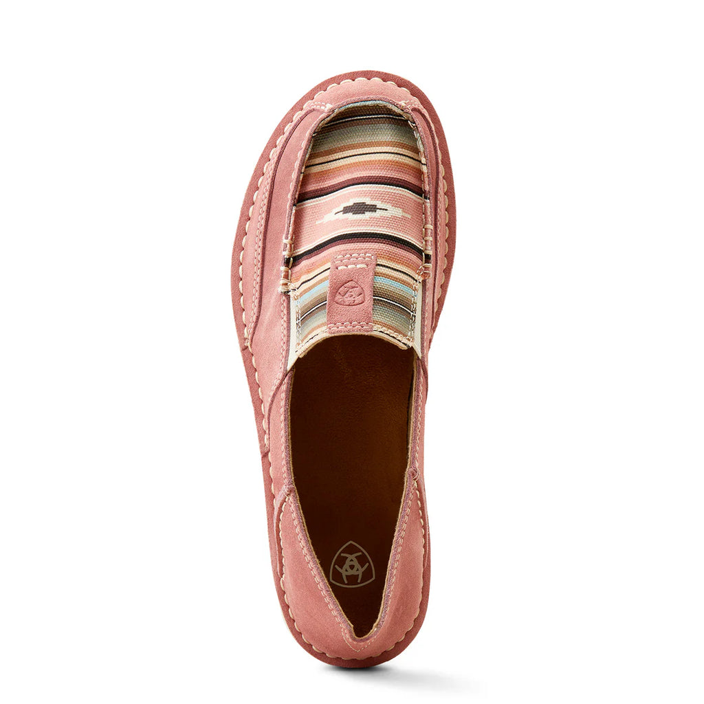 Ariat Women's Cruiser - Azalea Suede/Baby Pink Serape