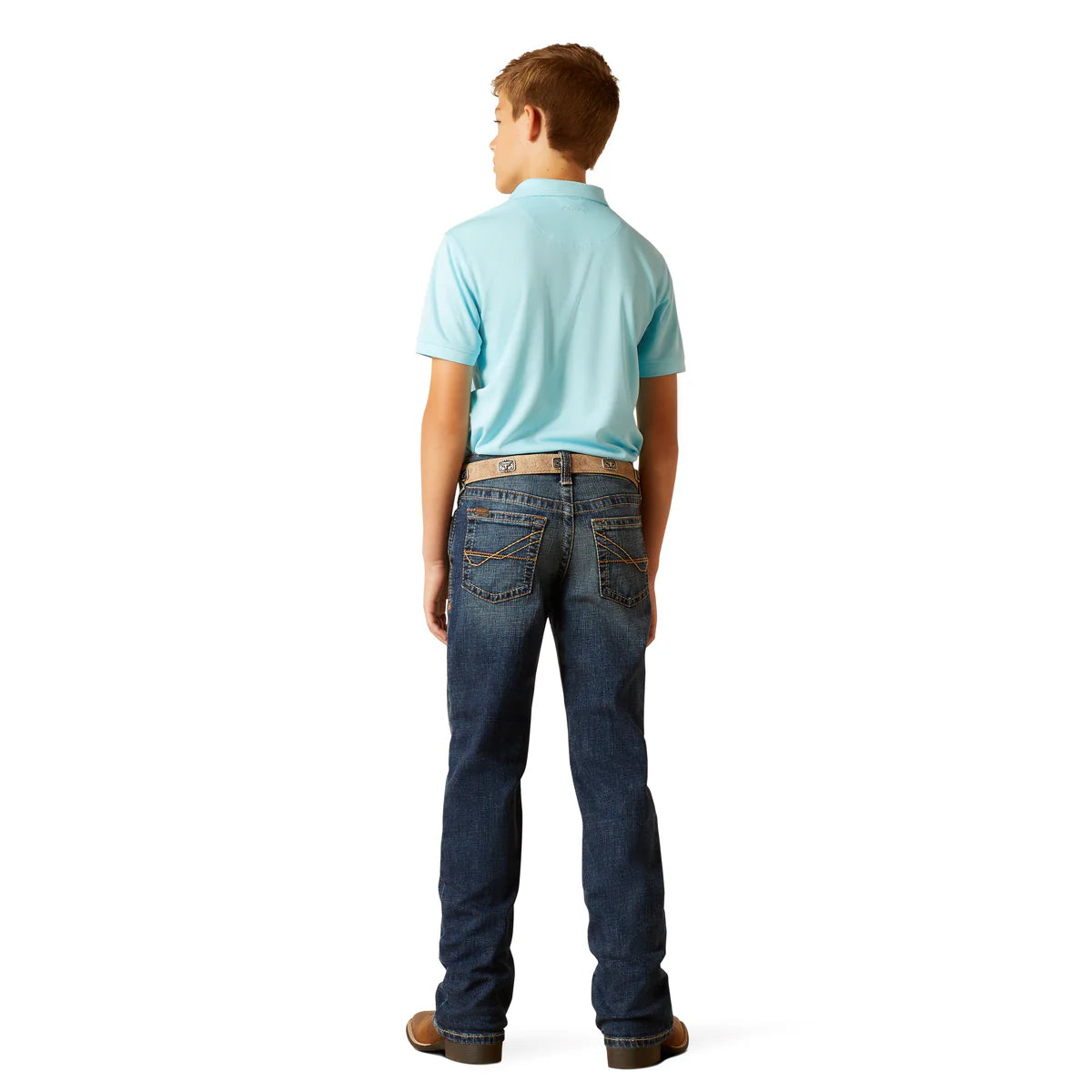 Ariat Boy's Jeans B4 Fordham Relaxed Boot Cut - Denali