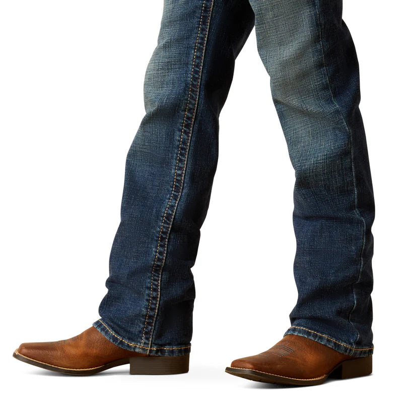 Ariat Boy's Jeans B4 Fordham Relaxed Boot Cut - Denali