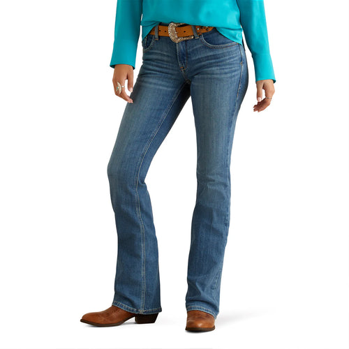 Ariat Arrow Fit Perfect Rise Lili Boot Cut Jeans - Maine