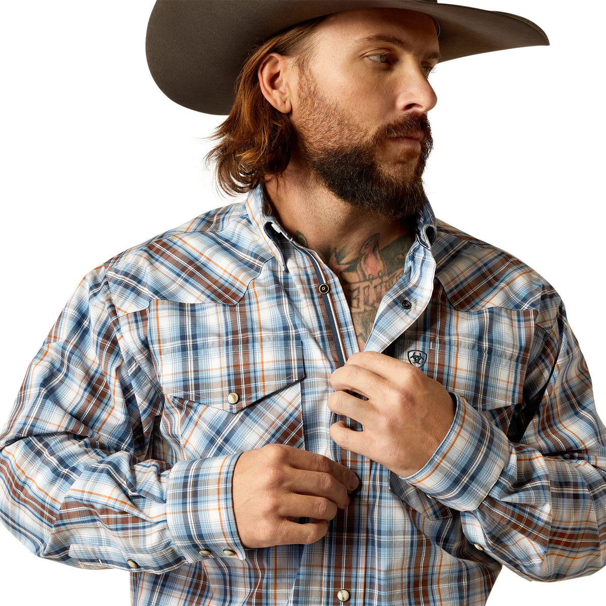Ariat Men's Pro Series Ryland Classic Fit Shirt - Blue