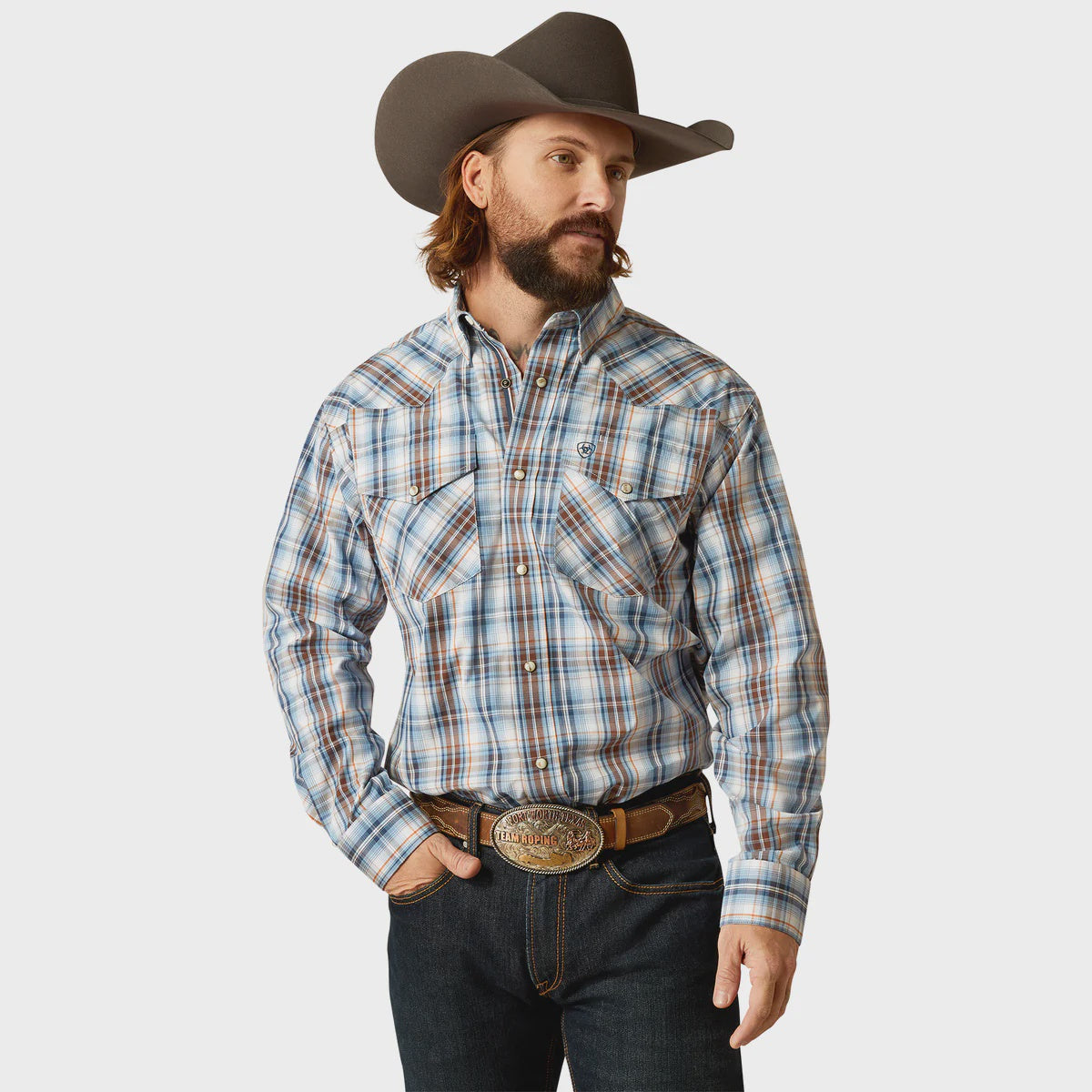 Ariat Men's Pro Series Ryland Classic Fit Shirt - Blue
