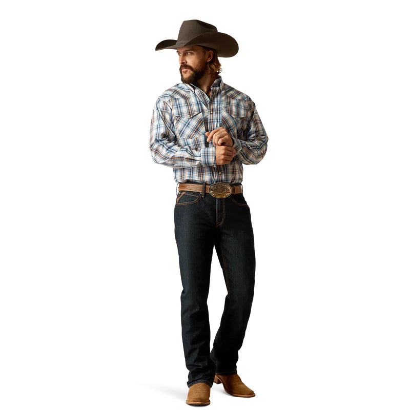 Ariat Men's Pro Series Ryland Classic Fit Shirt - Blue