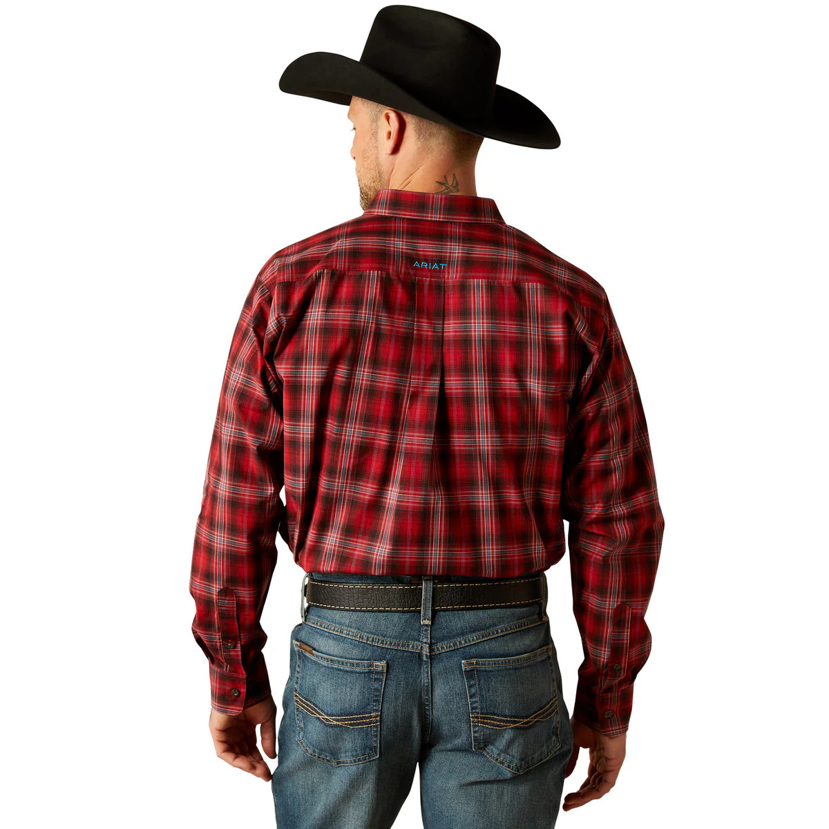 Ariat Men's Pro Series Jude Classic Fit Shirt - Red