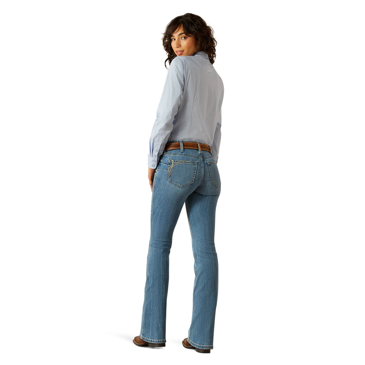 Ariat Perfect Rise Naz Boot Cut Jeans - Crete