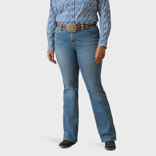 Ariat Perfect Rise Naz Boot Cut Jeans - Crete