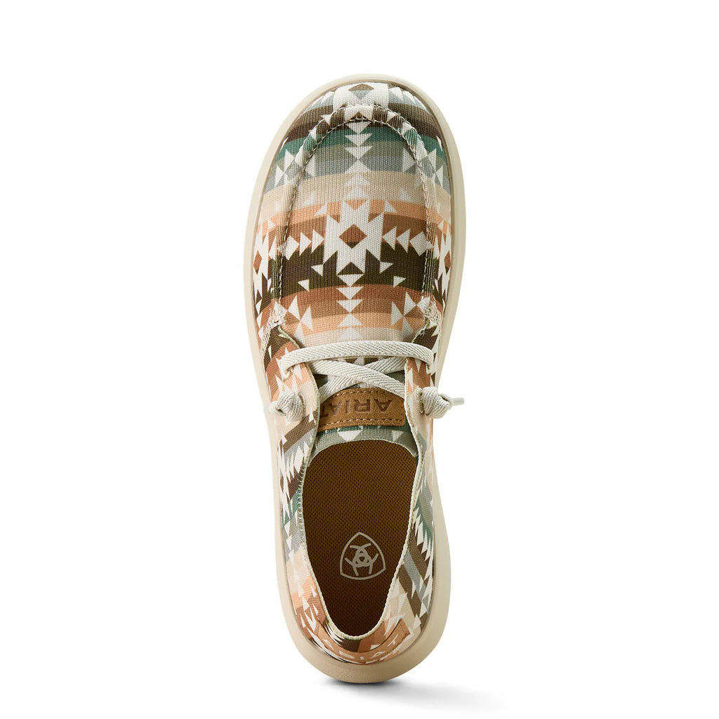 Women's Hilo - Natural Southwest Print