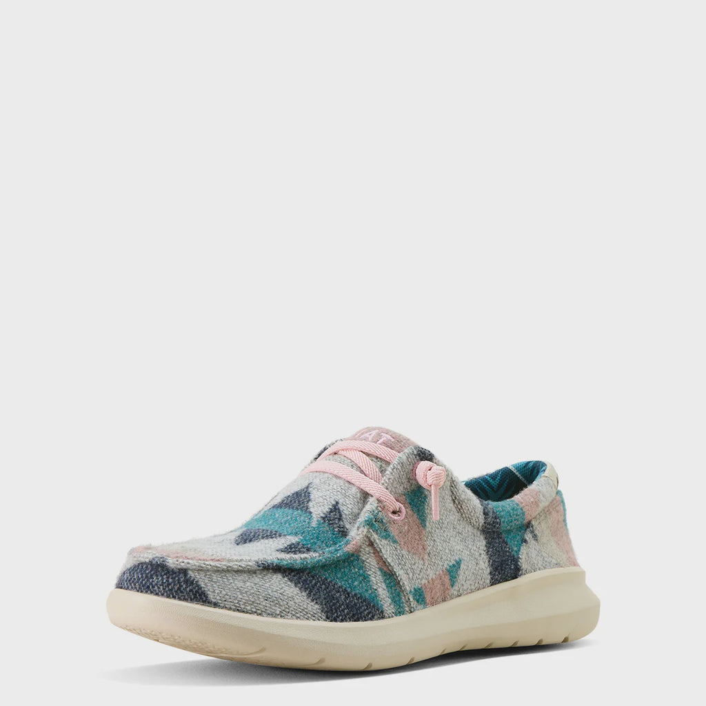 Women's Hilo - Smoky Turquoise Flannel