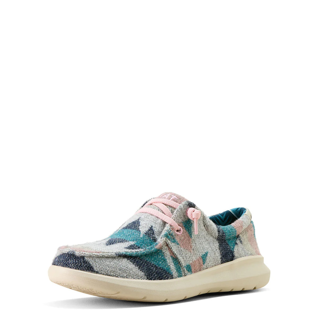 Women's Hilo - Smoky Turquoise Flannel