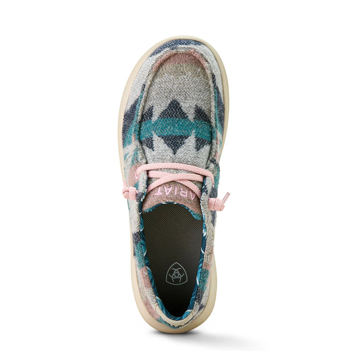 Women's Hilo - Smoky Turquoise Flannel