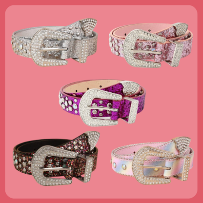 Girls Sparkle Belt