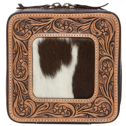 Cowhide Jewellery Box