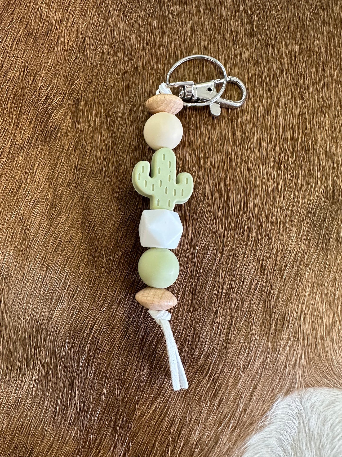 Cactus Keychain