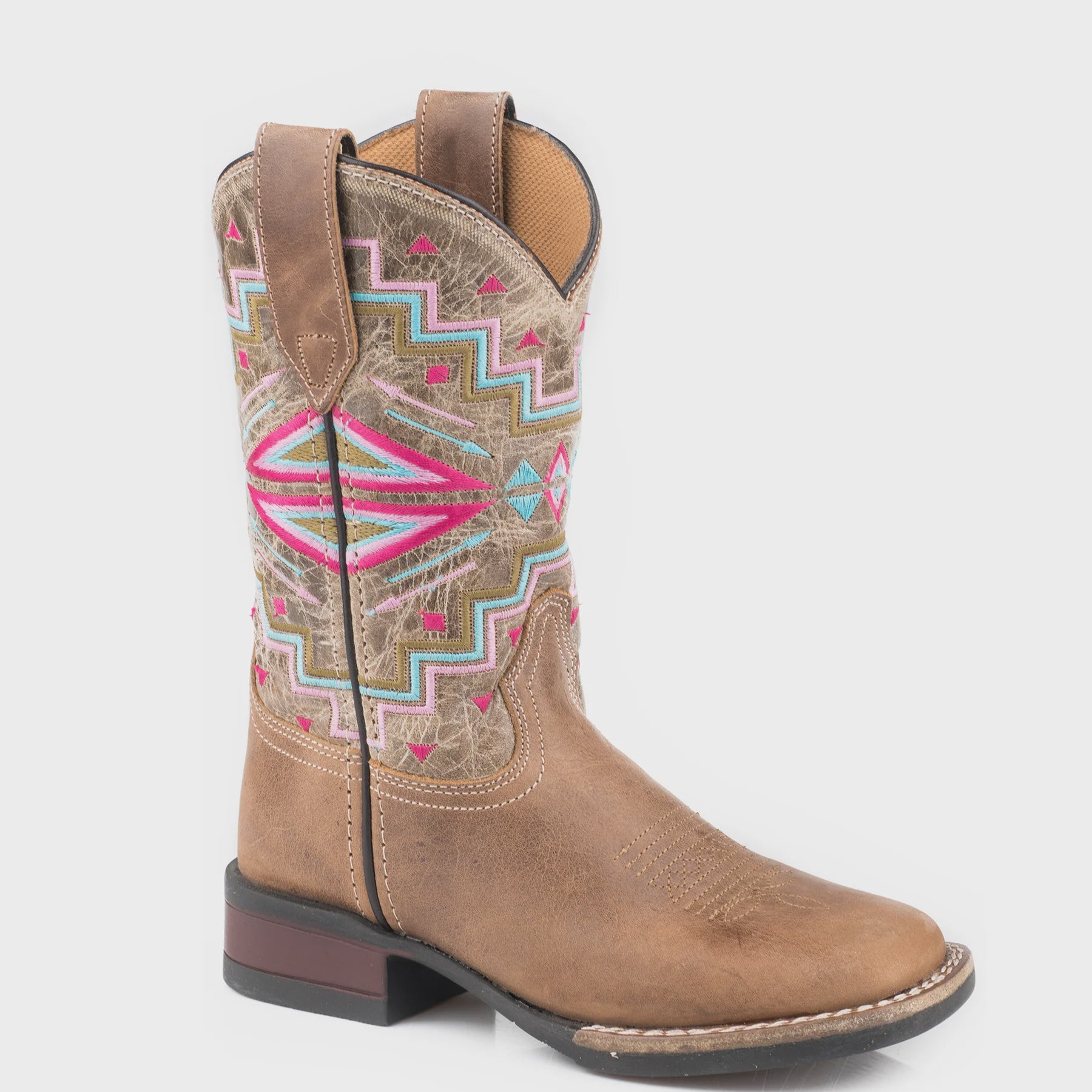 Roper Little Kids Monterey Aztec - Tan
