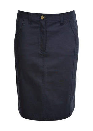 Thomas Cook Women's Classic Chino Skirt - Dark Navy